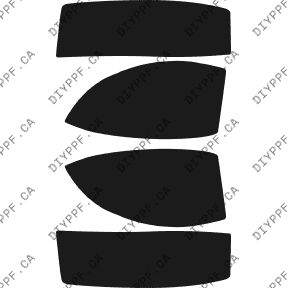 Mirrors 2006-2010 Dodge Charger 10-06 4D Sdn PPF