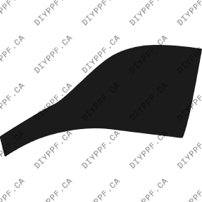 Wheel, Rear Splash Left 2005-2010 Chevrolet Cobalt LT/LS 10-05 4D Sdn PPF