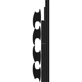 Appearance A 2006-2008 Mercedes-Benz ML Class w/ AMG bumper 08-06 4D SUV PPF