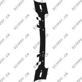 Bumper, Top 2006-2008 Mercedes-Benz CLS AMG 08-06 4D Sdn PPF