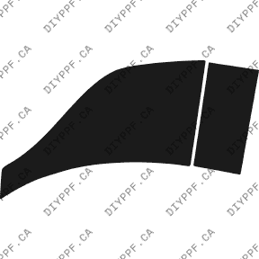 Wheel, Front Splash Left 2006-2008 Mercedes-Benz CLS AMG 08-06 4D Sdn PPF