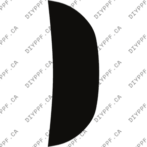 Hood, Wrapped 2023-2024 KIA Niro EV Wind/Wave 24-23 4D SUV PPF