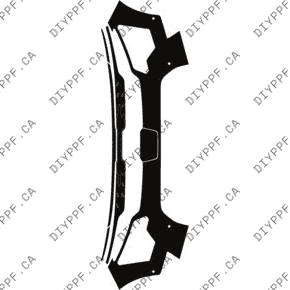 Bumper, w/ 4 Sensors 2023-2024 KIA Niro EV Wind/Wave 24-23 4D SUV PPF