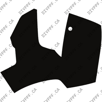 Bumper, Right w/ 1 sensor 2023-2025 Toyota Sequoia TRD Pro 25-23 4D SUV PPF