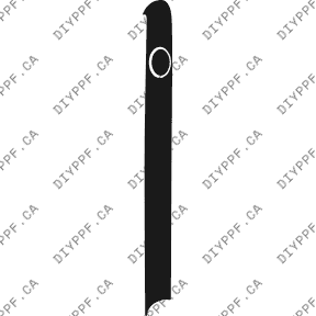 Bumper, Top Right 2005-2007 Mercedes-Benz C 55 AMG 07-05 4D Sdn PPF