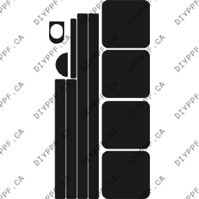 Appearance A 2006-2007 Chevrolet Malibu 07-06 4D Sdn PPF