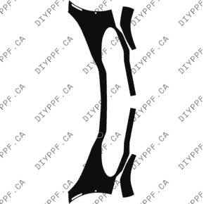 Bumper, w/ 2 Sensors 2022-2024 Mercedes-Benz EQS 450/450+/580 24-22 4D Sdn PPF