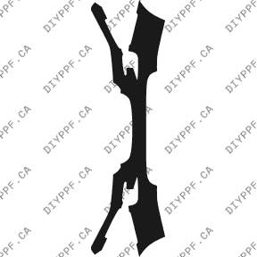 Bumper, Middle 2005-2007 Buick Terraza 07-05 4D MV PPF