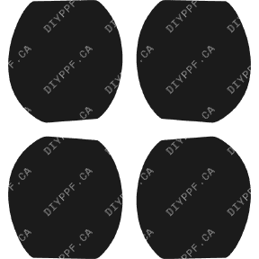 Door Handles 2005-2006 Mazda Tribute 06-05 4D SUV PPF