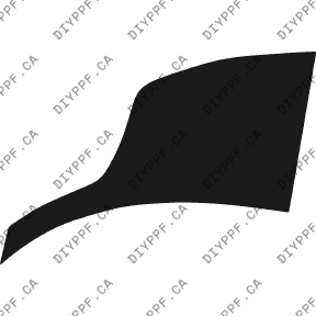 Wheel, Rear Splash Left 2006-2013 Chevrolet Impala w/lic. plate 13-06 4D Sdn PPF