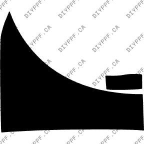 Wheel, Front Splash Right 2022-2024 Porsche Macan GTS 24-22 4D SUV PPF