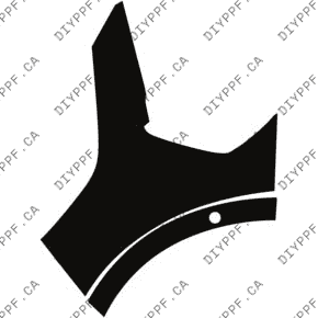 Bumper, Right w/ 1 sensor 2022-2025 Audi Q4 e-tron Prestige 25-22 4D SUV PPF