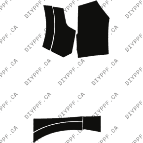 Wheel, Rear Splash Left 2022-2025 Audi Q4 e-tron Prestige 25-22 4D SUV PPF