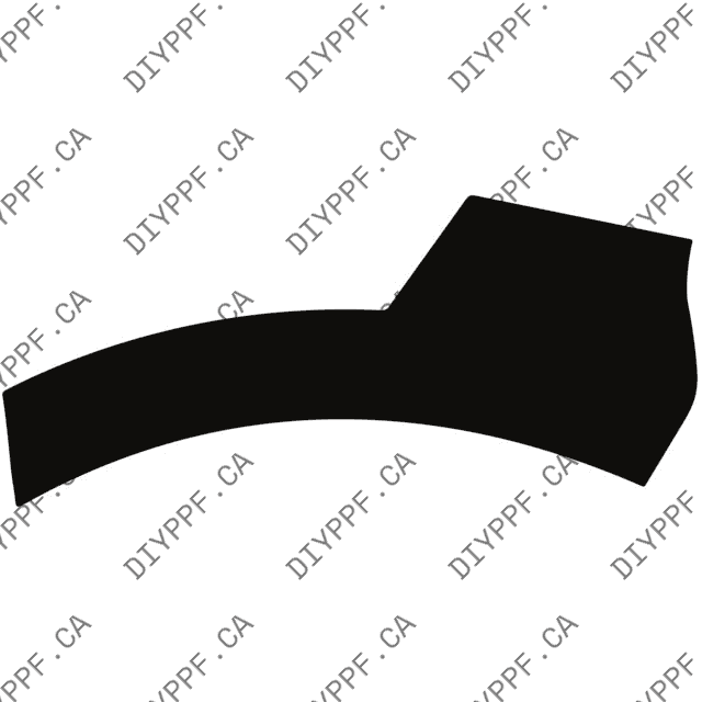 Wheel, Rear Splash Left 2019-2023 Porsche Cayenne Base/PlatinumEdition/S Coupe 23-19 4D SUV PPF