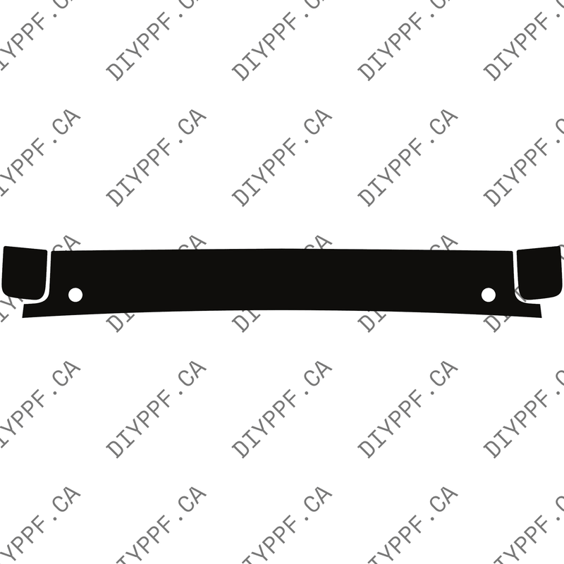 Bumper, Sensors 2019-2023 Porsche Cayenne Turbo/Turbo S Coupe 23-19 4D SUV PPF