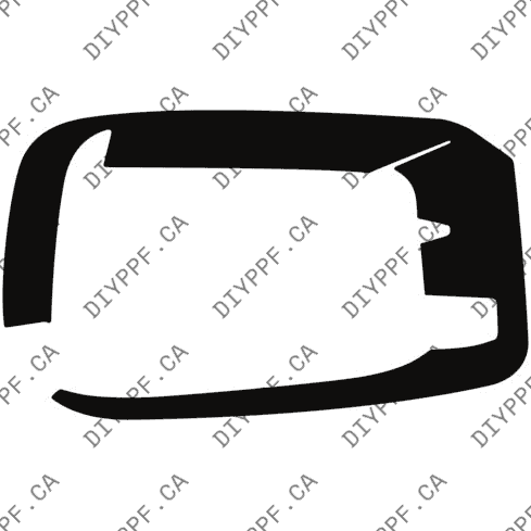 Bumper, Middle Left 2019-2023 Porsche Cayenne Turbo/Turbo S Coupe 23-19 4D SUV PPF