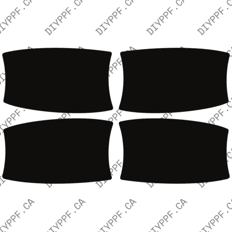 Door Handles 2021-2023 Porsche Cayenne GTS Coupe 23-21 4D SUV PPF