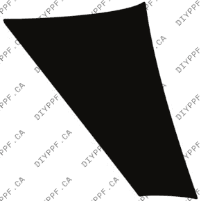 Fender, Left 2021-2023 Porsche Cayenne GTS Coupe 23-21 4D SUV PPF