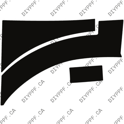 Wheel, Front Splash Left 2021-2023 Porsche Cayenne GTS Coupe 23-21 4D SUV PPF