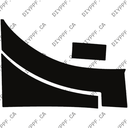 Wheel, Front Splash Right 2021-2023 Porsche Cayenne GTS Coupe 23-21 4D SUV PPF