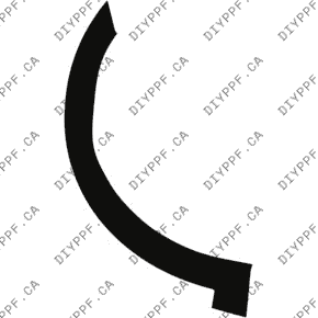 Wheel, Flare Front, Full Right 2021-2023 Porsche Cayenne GTS Coupe 23-21 4D SUV PPF