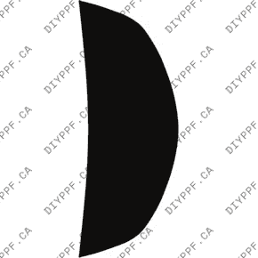 Alfa Romeo Stelvio Ti (2018-2024) Hood Paint Protection Film (PPF) Kit - 4-Door SUV