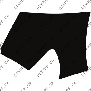 Alfa Romeo Stelvio Ti (2018–2024) Left Fender Paint Protection Film (PPF) Kit – 4-Door SUV