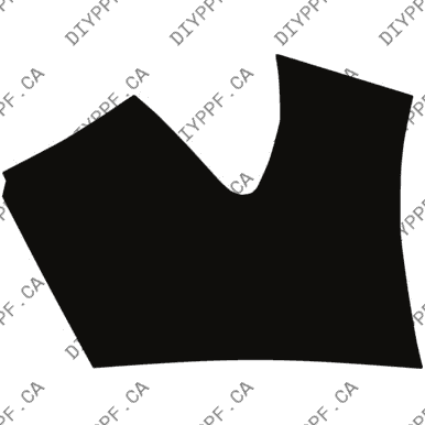 Fender, Right, Wrapped 2018-2024 Alfa Romeo Stelvio Ti 24-18 4D SUV PPF