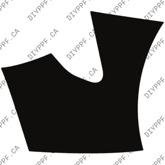 Alfa Romeo Giulia Sprint Ti Veloce Estrema (2022–2024) Right Fender Paint Protection Film (PPF) Kit – 4-Door Sedan