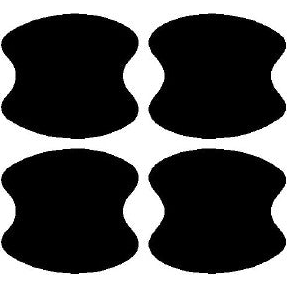 Door Handles 2017-2024 Maserati Quattroporte Modena Ultima/Trofeo 24-17 4D Sdn PPF