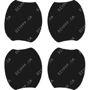 Door Handles 2006-2009 Buick Lucerne CX/CXL 09-06 4D Sdn PPF