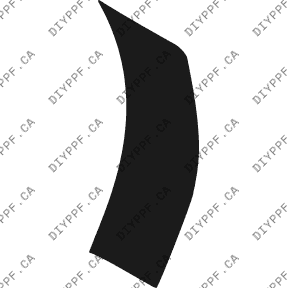 Wheel, Rear Splash Left 2006-2006 Lincoln Zephyr 06-06 4D Sdn PPF