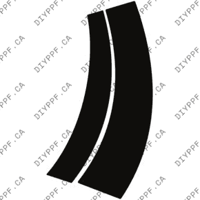 Wheel, Rear Splash Right 2023-2024 Lexus RX F Sport 24-23 4D SUV PPF