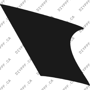 Fender, Left 2005-2006 Jaguar XK8/XKR 06-05 2D Cpe/Conv PPF