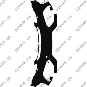 Bumper, Washers 2023-2024 Porsche 718 Cayman GT4 RS 24-23 2D Cpe PPF