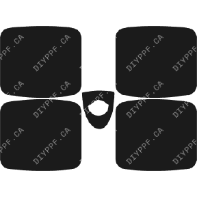 Door Handles 2004-2007 BMW 5 Series 07-04 4D SW PPF