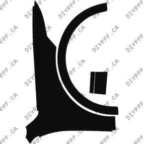 Fender, Right Full 2025-2025 Genesis Electrified GV70 25-25 4D SUV PPF