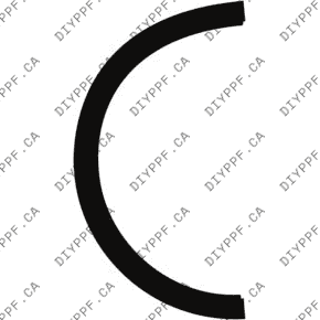 Wheel, Flare Front, Full Right 2025-2025 Genesis Electrified GV70 25-25 4D SUV PPF