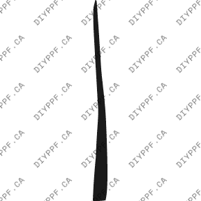 Bumper, Bottom Left 2006-2008 Porsche Cayman 08-06 2D Cpe PPF