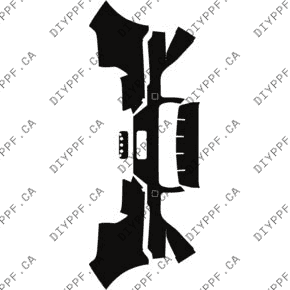 Bumper, Back Full 2024-2024 Porsche Cayenne Base/E-Hybrid/S/S E-Hybrid w/ SportDesign Package 24-24 4D SUV PPF