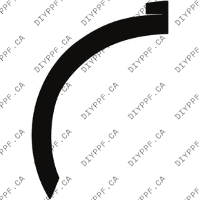 Wheel, Flare Front, Full Left 2024-2024 Porsche Cayenne Base/E-Hybrid/S/S E-Hybrid w/ SportDesign Package 24-24 4D SUV PPF