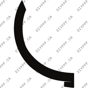 Wheel, Flare Front, Full Right 2024-2024 Porsche Cayenne Base/E-Hybrid/S/S E-Hybrid w/ SportDesign Package 24-24 4D SUV PPF