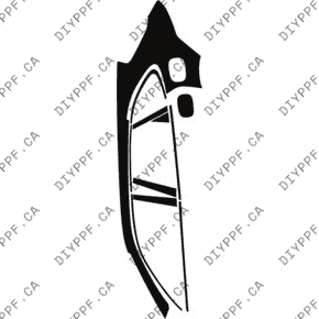 Qtr. Panel, Full Rear Left w/ Fuel Door 2024-2024 Porsche Cayenne Base/E-Hybrid/S/S E-Hybrid w/ SportDesign Package 24-24 4D SUV PPF