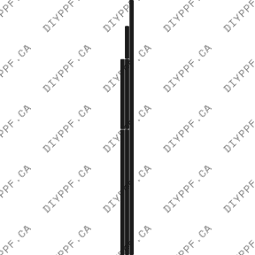 Edge Guards 2006-2006 Mercedes-Benz CL Class w/ sensors 06-06 2D Cpe PPF