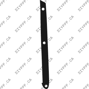 Bumper, Middle Left 2006-2006 Mercedes-Benz CL Class w/ sensors 06-06 2D Cpe PPF