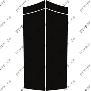 Door Panels Rear, L&R 2024-2025 Mercedes-Benz GLE 580 4Matic/GLE w/ AMG Line Exterior/AMG 53 25-24 4D SUV PPF