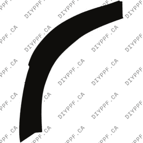 Wheel, Rear Flare, Full Right 2024-2025 Mercedes-Benz GLE 580 4Matic/GLE w/ AMG Line Exterior/AMG 53 25-24 4D SUV PPF