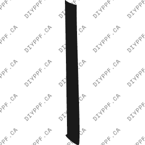 Bumper, Middle Left 2006-2009 Mercedes-Benz CLK 09-06 2D Cpe PPF