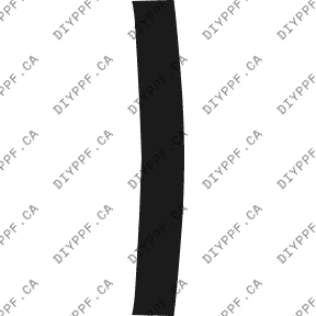 Bumper, Back 2006-2009 Mercedes-Benz CLK w/ Sport Package 09-06 2D Cpe PPF