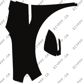 Fenders/Mirrors Full, Left 2021-2024 Volkswagen ID.4 S/Pro S/Pro S Plus 24-21 4D SUV PPF